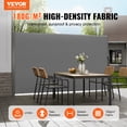 thumbnail image 2 of VEVOR Retractable Side Awning 71''x 138'' Patio Screen Fence Divider Fencing, 2 of 9