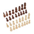 thumbnail image 1 of Chess Game Figurine Pieces, Lightweight 32 Pieces Chess Pieces Smoother  Ideal Gifting  For Family Gathering For Professionals, 1 of 8