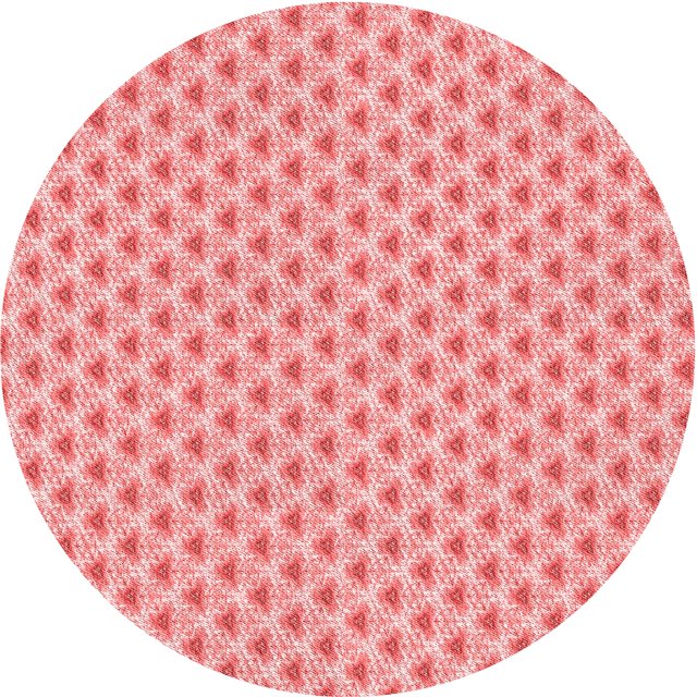 Ahgly Company Tapis Rond Lavable en Machine Intérieur Transitionnel Rose Pastel, 4 Pieds Rond