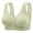 Green, variant on Taqqpue Front Button Closure Bras for Womens Lace Seamless Push Up Bra No Underwire Full Coverage Comfortable Bralette V Neck Bralettes Wireless Everyday Bra