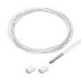 thumbnail image 1 of Uxcell 16Ft Wire Rope 304 Stainless Steel Cable 1/24" 2Pcs Sleeve White, 1 of 7