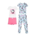 thumbnail image 1 of Hello Kitty Ensemble de Pyjama 4 Pcs pour Fille, Taille 6, 1 of 3