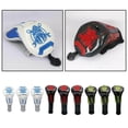 thumbnail image 2 of Langgg Durable Golf Couvre-Chef de Golf PU Cuir UT Club Couvre-Chef Garde Blanc No.1, 2 of 9