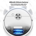 thumbnail image 4 of White Smart Home Cleaner Robot Auto Adjust Suction Power Tangle Free Brush System Multiple Floor Compatibility, 4 of 7
