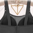 thumbnail image 4 of cfhntfmh Full Coverage Bras for Women Soft Breathable Cute Trim Push up Bras Plus Size Comfort Adjustable Strap Mesh Bralettes, 4 of 6