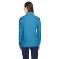 thumbnail image 2 of Core 365 Ladies' Fusion ChromaSoftâ„¢ Pique Quarter-Zip CE405W, 2 of 3