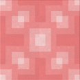 thumbnail image 1 of Ahgly Company Tapis d'Intérieur Lavable à la Machine, Carré, Transitionnel, Pastel Rose, Tapis de Zone, 6 Pieds Carré, 1 of 7