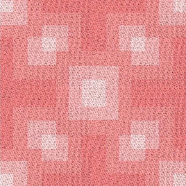 Ahgly Company Tapis d'Intérieur Lavable à la Machine, Carré, Transitionnel, Pastel Rose, Tapis de Zone, 6 Pieds Carré