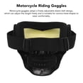 thumbnail image 3 of Dirt Bike Goggles, Skull Motorcycle Helmet Goggles Dirt Bike Motorcycle Goggles for Motocross  Riding Racing Men Women, 3 of 8