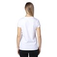thumbnail image 2 of T-Shirt à Manches Courtes Col en V pour Femmes - Blanc - m, 2 of 3