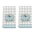thumbnail image 2 of Wzzjkit Pumpkin Striped Kitchen Maple Leaf Text Dishwashing Kitchen Dishwashing Bathroom Hand, 2 of 6
