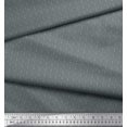thumbnail image 2 of Soimoi Gray Modal Satin Fabric Dots & Star Print Fabric by the Yard 42 Inch Wide, 2 of 3