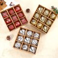 thumbnail image 4 of Maoww 9pieces Durable Christmas Decorations Tree Ornaments For Holiday Cheer Adding Festive Atmosphere White, 4 of 6