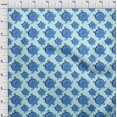 thumbnail image 3 of oneOone Georgette Viscose Medium Blue Fabric Nautical Sewing Craft Projects Fabric Prints By Yard 42 Inch Wide, 3 of 4