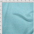 thumbnail image 4 of oneOone Cotton Flex Turquoise Blue Fabric Tropical Floral Sewing Craft Projects Fabric Prints By Yard 40 Inch Wide, 4 of 4