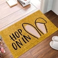 thumbnail image 2 of Hearth & Gear Funny Easter Bunny Funny English Door Mat Door Rug Entrance Front Door Outdoor Entrance Porch Mat Polyester Easter Bunny Floor Mat Neutral Blanket Woven Blanket Area Rugs 5x7 under 50, 2 of 6