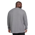 thumbnail image 3 of George Big Men's Long-Sleeve Henley T-Shirt, 3 of 6