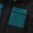 thumbnail image 4 of Timegard Winter Women Snowsuit Lapel Neck Long Sleeve Loose Rompers Outdoor Ski Active Athletic Windproof Jumpsuit, 4 of 8