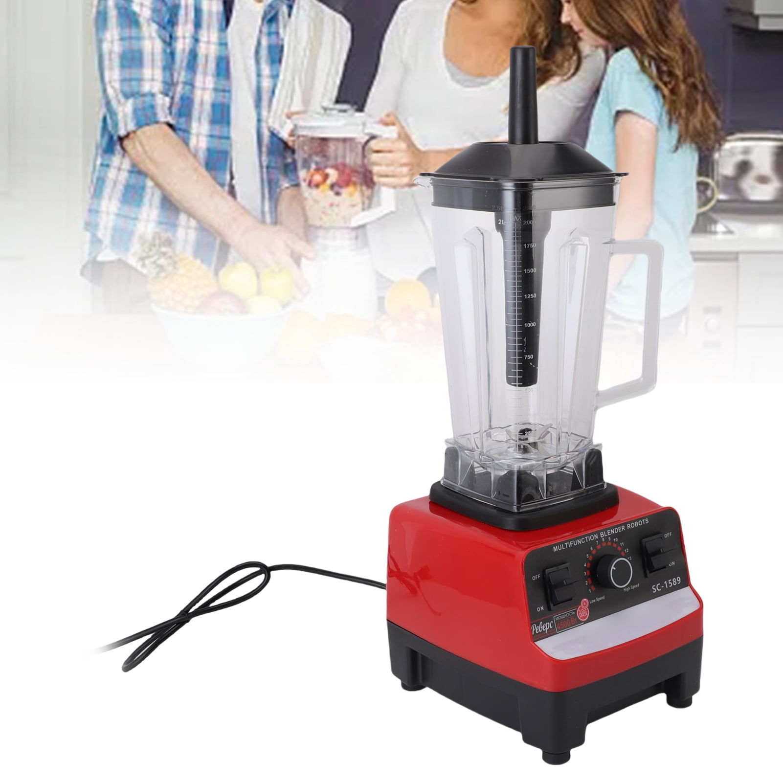 Countertop Blender, Powerful Crushing Blender High Efficiency  for Juicing
