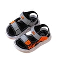 thumbnail image 2 of IUJSOY Kid Sandals Boy Summer Open Toe Sports Sandals Adjustable Straps for Toddler Little Big Kid, 2 of 5
