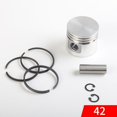 thumbnail image 1 of Air Compressor Piston+Piston Rings Parts Air Pump Accessories 42/47/48/51/65Mm, 1 of 7