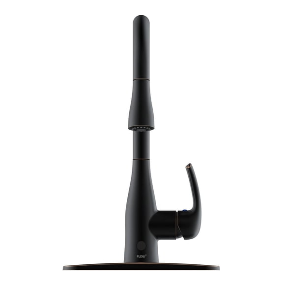 Flow Single Handle Pull-Down Faucet with Hands Free Motion Sensing Technology in Oil Rubbed Bronze
