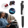 thumbnail image 1 of GZJCKJY 1 Pieces Stylus Pen for Touchscreen Devices Multi-Function Capacitive Pen with LED Flashlight 3 in 1 Invisible Metallic Ink Tools with Light, 1 of 5