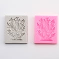 thumbnail image 3 of Cake Pops Mold Seaweed Coral Shape Silicone Pink 1Pack For Baking Cake Decorating Creative Design Home Bakers, 3 of 8