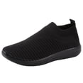 thumbnail image 1 of Kcodviy Chaussures de Course Semelles en Maille Travail Femmes Amorti Maximal Espadrilles Larges Extérieur Femmes Espadrilles à Enfiler Patins à Roulettes pour Femmes Chaussures de Sport Confortables Décontractées Espadrilles de Gymnastique pour Femmes Chaussure pour Femme, 1 of 7