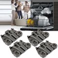 thumbnail image 3 of (4 Packs)W10195417 UPGRADED Dishwasher Wheels Lower Rack for kenmore whirlpool, 3 of 5
