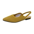 thumbnail image 2 of Cameland Ballerines Slingbacks en Tricot pour Femmes Confort Marche Travail Chaussures, 2 of 3