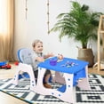 thumbnail image 4 of Costway 3 in 1 Baby High Chair Convertible Play Table Booster Toddler Tray, 4 of 10