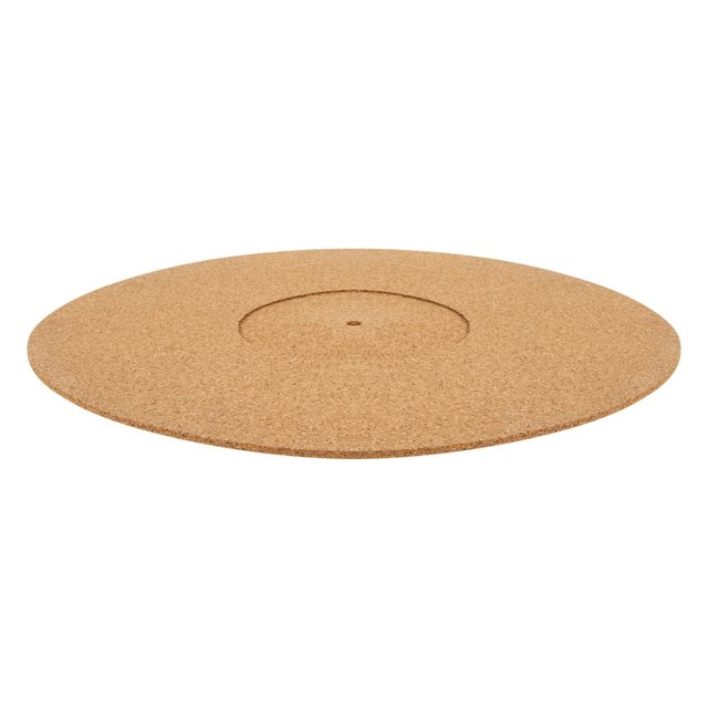 CHOK Disque Vinyle Tapis de Protection pour Disque Vinyle Tapis de Protection en Liège pour Tourne-Disque