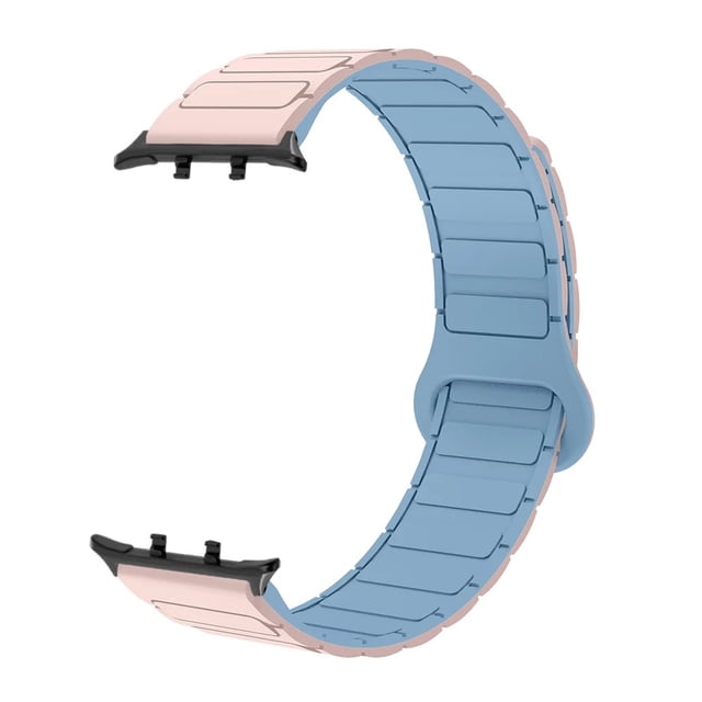 YJD 20mm Magnetic Watch Strap Fit For Honor Watch 5 Armor Style Lightweight Quick Release Silicone Smartwatch Band Unisex