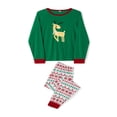 thumbnail image 3 of Family Pjs Red Holiday Family Matching Deer Pajama PJ Sets Family Christmas Pjs Matching Sets, 3 of 8