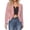 Pink, variant on EGNMCR Womens Blazer Jackets, Long Sleeve Lapel Open Front Pockets, Casual Work Office Blazers Women's Suit Open Front Cardigan Jacket Daily Commute Office Solid Zipper Suit Short Blazers Women Coat
