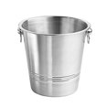 thumbnail image 1 of Kraftware Corp. 71496 Single Wall Brushed Champagne Bucket W/3 Circle Polished, 1 of 1