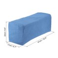 thumbnail image 2 of Unique Bargains 2pcs Stretch Armrest Covers, Couch Arm Covers with Twist Pin, Protector Slipcovers for Chairs Sofa Denim Blue, 2 of 7