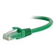 thumbnail image 1 of C2G Câble Ethernet de Réseau Cat6a Sans Accroc Non Blindé (UTP) de 8 Pi - Câble de Patch - RJ-45 (m) vers RJ-45 (m) - 8 Pi - UTP - CAT 6a - Moulé, Sans Accroc, Échoué - Vert, 1 of 4