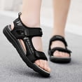 thumbnail image 2 of REDARER Boys' Summer Breathable Sandals – Open-Toe Comfortable Solid Color Shoes,for Size 6-7 Years, 2 of 9