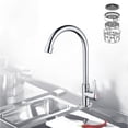 thumbnail image 4 of Robinet Ménager en Acier Inoxydable Pivotant à 360 Degrés Poignée Unique Trou Unique Durable et Pratique, 4 of 8