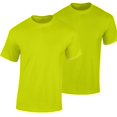 thumbnail image 2 of Radyan Best Hi-Vis Short Sleeve Safety T-Shirt, 20 Pack - 100% Polyester, Size: Adult, 2 of 5