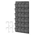 thumbnail image 2 of Organisateur de Rangement pour Chaussures 24 Pochettes Étagères de Rangement Murales pour Garde-Robe Organisateur Mural Multi-Usage, 2 of 8