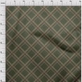 thumbnail image 3 of oneOone Georgette Viscose Fabric Tartan Check Decor Fabric Printed BTY 42 Inch Wide, 3 of 4