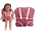 thumbnail image 1 of Doll Backpack Carrier Creative Doll Back Carrier Doll Accessories for 18in Doll, 1 of 10