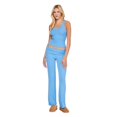 thumbnail image 2 of No Boundaries Women's Rib Pajama 2-Piece Set, 2 of 6