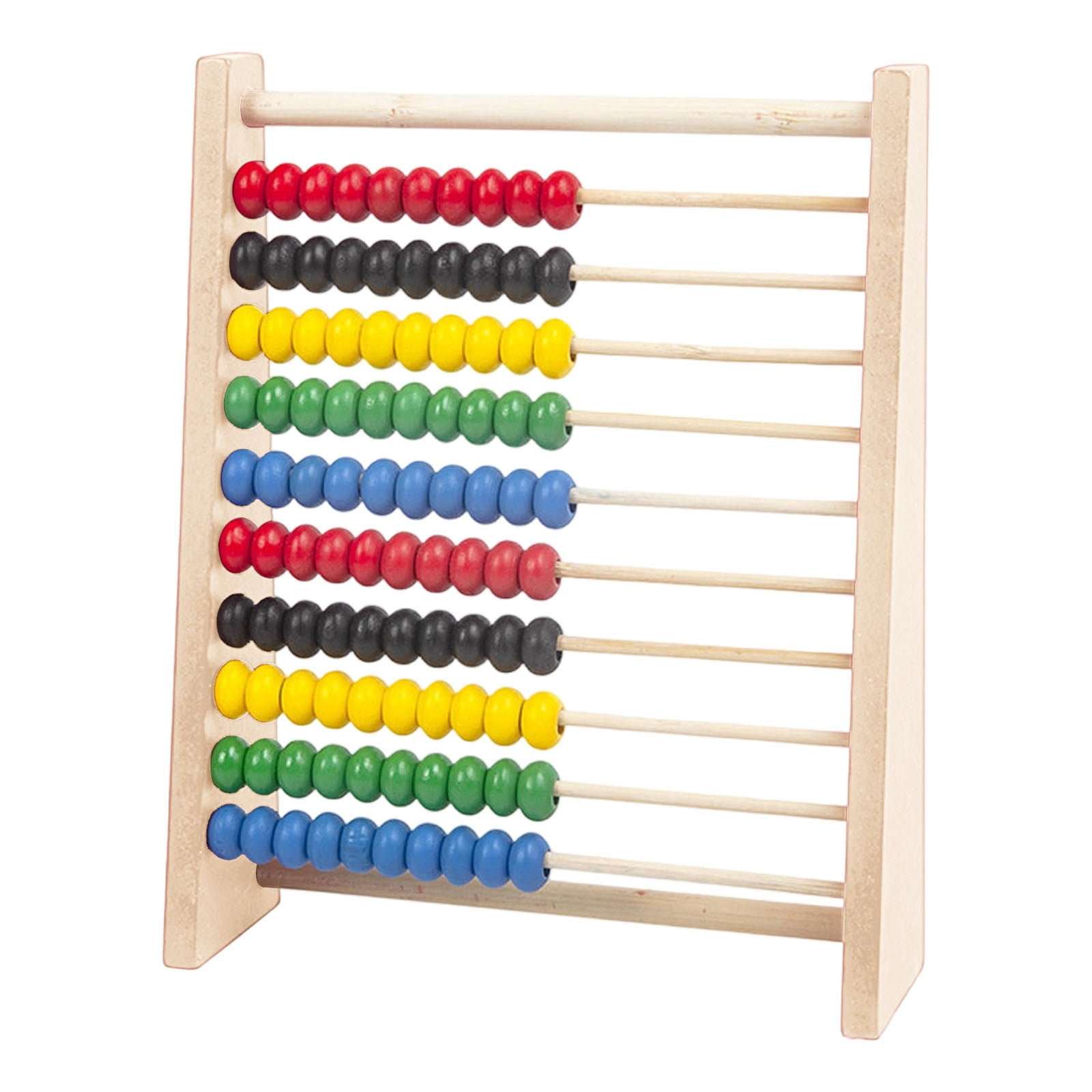 Cadre de Comptage Éducatif en Bois pour les Enfants d'Âge Préscolaire - Jouet d'Apprentissage des Chiffres pour Garçons et Filles