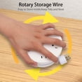thumbnail image 5 of AMERTEER Parasurtenseur Rétractable Gain de Place pour Alimentation - Bande de Fiche Plate à 4 Prises avec 2 USB Intelligents, Câble d'Extension de 70,8 Pouces de Long, Convient aux Voyages Ou à la Maison, 5 of 5