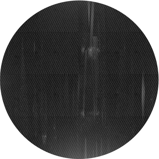 Ahgly Company Tapis d'Intérieur Lavable en Machine Carré Noir Nuit Transitionnel, 3 Pieds Carré