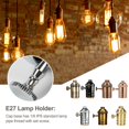 thumbnail image 2 of Support de Lampe E27 avec Interrupteur pour Lampe Suspendue Maison E3O8, 2 of 8